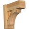 Ekena Millwork Legacy Block Rough Sawn Outlooker, Western Red Cedar, 6"W x 14"D x 14"H OUT06X14X14LEC05RWR - alternate 1